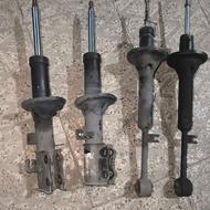 4حلقه لاستیک کارکرده و4عددکمک فنرمناسب کوییک ساینا
