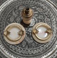سینی مسی قلمکاری دکوراتیو
