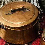 دیگ مسی قدیمی