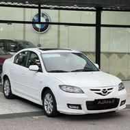 مزدا 3N صندوقدار مونتاژتیپ 3 1389 سفید