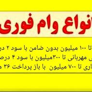 وام فوری از 100 تا 500 میلیون
