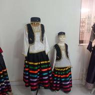 لباس محلی و سنتی گیلانی و مازندرانی زنانه دخترانه