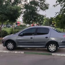 ماشین پژوsd206مدل88بدون رنگ شاسی پلم کارمندی