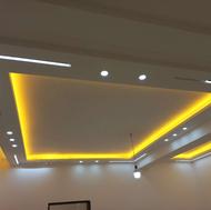 گچکاری ,ابزار,لاین نوری,نورمخفی,کناف, لکه گیری,درلامپی