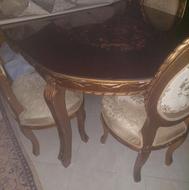 ناهارخوری 6 نفره چوب گردو