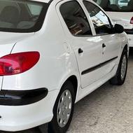 پژو 206 SD (صندوق دار) 1393 سفید
