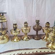 چراغ نفتی گردسوز زنبوری قدیمی عتیقه آنتیک