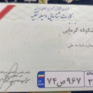 کارت ماشین پیدا کردم