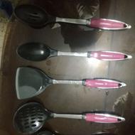 میز غذاخوری عسلی وپارچ دست کامل