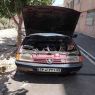پژو405 GLXبنزینی،عنابی مدل83تمیزانژکتور1800فرانسوی