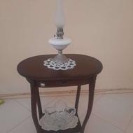 میز تلفن چوبی شیک وتمیز