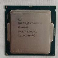 سی پی یو اینتل i5 6400 تست شده