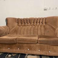 مبل 7 نفره راحتی همراه با سه گل میز