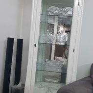بوفه چوبی سفید