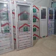 درب پی وی سی با شیشه سنگین 5400/ درب ضدسرقت کد 4004_