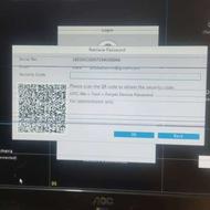 ریست رمز dvr