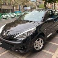 فروش حواله پژو 207 تک گانه،رینگ فولادی.مشکی متالیک