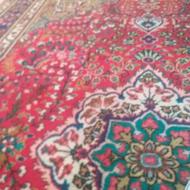 فرش 2 در 3 دستباف و کناره ماشینی