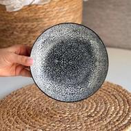 پیش دستی چینی زاراهوم طرح دون دون مشکی