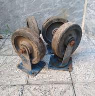چرخ فلزی صنعتی