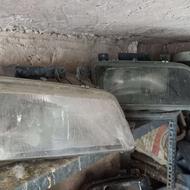 چراغ جلو پژو 405 آردی روآ داخل مشکی و معمولی سالم