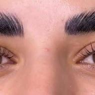 ارایش صورت لیفت مژه وابرو