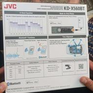 ضبط JVC مدل :KD-X560BT
