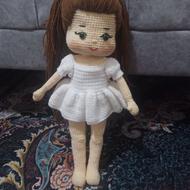 عروسک دست بافت هانا