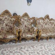 مبل سلطنتی 9نفره محکم و سالم