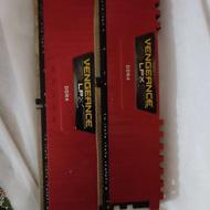 دو عدد رم 8گیگ جمعا 16گیگ ddr4