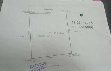 فروش زمین 300 متری سند تکبرگ پلاک مسکونی