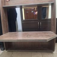 میز تحریر چوبی دیواری