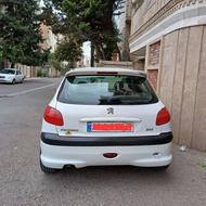 پژو 206 مدل1390 تیپ2 سفید