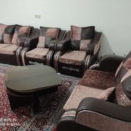 مبلمان تمیز وسالم کم کارکرده 7 نفره