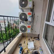 نصب کولر شارژ گاز کولر تعمیر کولر در محل تخصصی