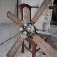 پنکه سقفی لوستر دار