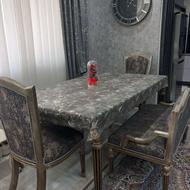 مبلمان کوئین 8 نفره، میز ناهارخوری 6 نفره