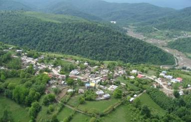 باغ گردو در قلب پایتخت هیرکانی زیراب روستای سی پی