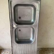 سینگ ظرف شویی دولنگه روکار