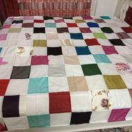 روتختی دونفره و یک نفره چهل تکه دوزی