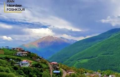 400 متر زمین واقع در کوهستان فشکور