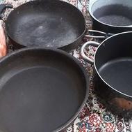 قابلمه و ماهی تابه