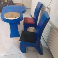 میز نهار خوری چوب محکم جنس خوب