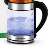 کتری برقی شیشه ای بوش پرو گرمکن دار