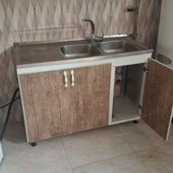 سینک ظرف شوی و کابینت