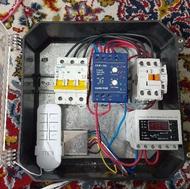 تابلو برق ریموتی مخصوص کارواش سه فاز و کولر سه فاز و پمپ آب