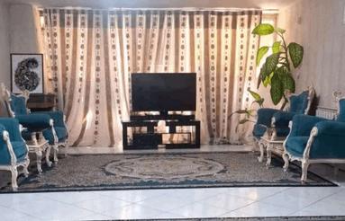83 متر 2 خواب سالن پرده خور بلوار عدل باغ فیض