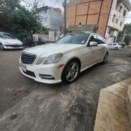 بنز e350 مدل 2013 بی رنگ حتی سپرها