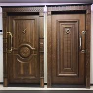 درب ضد سرقت روکش راش:”کدLf893”/پنجرهUPVC ضدسرقت سرادر