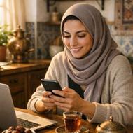 کسب درآمد با گوشی ویژه خانم ها